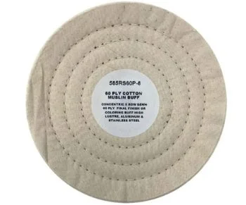 Disque de polissage en mousseline de coton