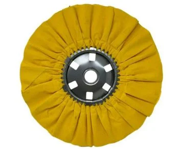 Disque de polissage pour polisseuses industrielles jaune