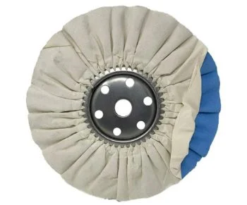 Disque de polissage pour polisseuses industrielles bleu