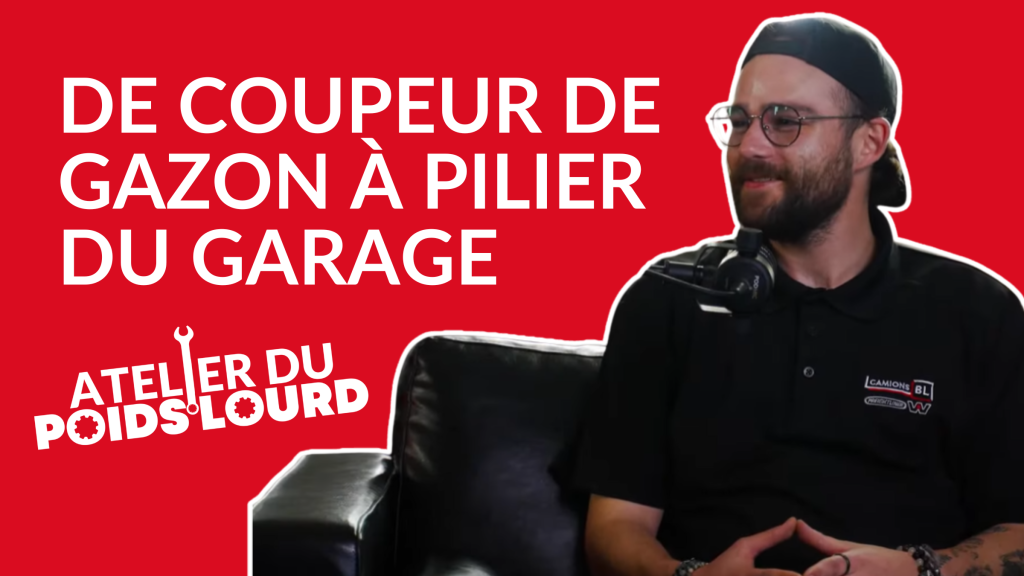 Man discussing garage workshop experiences. Tout savoir sur le métier d’aviseur technique camion lourd